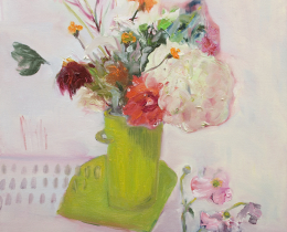 A Bucketful of Summer I 61 x 61 cm oil on canvas SOLD