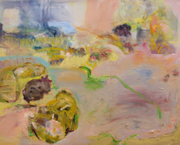 Summer in the Weald, 79 x 104cm oil on canvas, framed