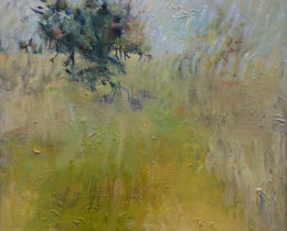 Heat Haze, 74 x 74cm oil on canvas