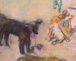 The Abra Pampa Gang, 128 x 101 cm mixed media on canvas
