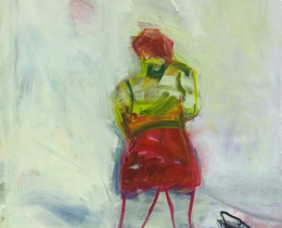 Going My Way? 152 x 122 cm acrylic on canvas. Winner of the 2016 National Open Art competition – SOLD