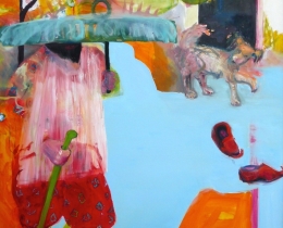 I’ve Come a Long Way 140 x 120 cm oil on canvas